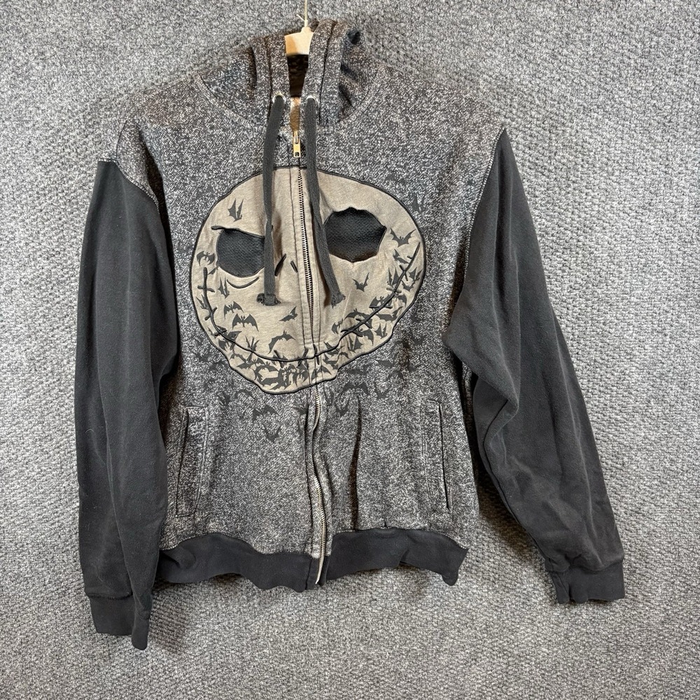Disney The Nightmare Before Christmas‎ Jack Skellington Full Zip Hoodie, Size M.